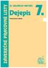 7.. Dejepis ZÁVEREČNÉ PRACOVNÉ LISTY. Dr. HELMÉCZY MÁTYÁS. Prepracované vydanie