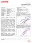 LOCTITE 243. Műszaki Adatlap. Augusztus-2016 TERMÉKLEÍRÁS. KIKEMÉNYEDÉS ELŐTTI JELLEMZŐK Sűrűség 25 C-on 1,08 Lobbanáspont - Biztonsági adatlap