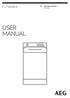 LTX6G261E. Használati útmutató Mosógép USER MANUAL