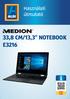 Használati útmutató 33,8 CM/13,3 NOTEBOOK E3216