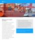 Infor EAM for Ports. Build your port to support your future. Choose an experienced partner