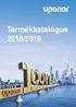 Termékkatalógus 2018/2019