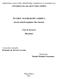 TEATRUL MAGHIAR DIN AMERICA. Istoria culturii maghiare din America. Teză de doctorat. (Rezumat)