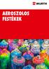 TARTALOMJEGYZÉK 2 AEROSZOLOS FESTÉKEK