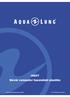 i450t Búvár computer használati utasítás Aqua Lung International, Inc. (2015) Doc r03 (12/11/15)
