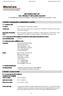 BIZTONSÁGI ADATLAP CCA SPECIALTY DEFLUXING SOLVENT Az 1907/2006 (EK) Rendelet II. Melléklete - módosította a 453/2010 (EU) Rendelet - szerint