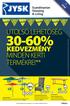 30-60% UTOLSÓ LEHETŐSÉG KEDVEZMÉNY MINDEN KERTI TERMÉKRE!** Scandinavian Sleeping & Living 46% JYSK.hu 60% 41%