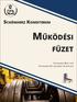 Schönherz Konditerem. Működési. füzet. Schönherz Body kör Schönherz Kollégiumért Alapítvány