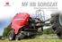 MF RB SOROZAT. Változókamrás körbálázók A MASSEY FERGUSONTÓL. MF RB 4160V és MF RB 4180V