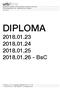 DIPLOMA BsC