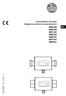 Üzemeltetési útmutató Mágneses-indukciós áramlásmérő SM4x00 SM6x00 SM7x00 SM8x00 SM6x01 SM7x01 SM8x01