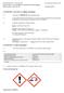 830/2015/EU és a1272/2008/eu rendeletek előírásai alapján. 1. SZAKASZ: A keverék és a vállalat azonosítása. 2. SZAKASZ: A veszély azonosítása