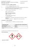 830/2015/EU és a1272/2008/eu rendeletek előírásai alapján. 1. SZAKASZ: A keverék és a vállalat azonosítása. 2. SZAKASZ: A veszély azonosítása 1/10