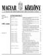 140. szám A MAGYAR KÖZTÁRSASÁG HIVATALOS LAPJA. Budapest, ok tó ber 25., kedd TARTALOMJEGYZÉK. Ára: 667, Ft. Oldal