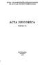 ACTA UNIVERSITATIS SZEGEDIENSIS DE ATTILA JÓZSEF NOMINATAE ACTA HISTORICA TOMUS LV. HUNGARIA SZEGED 1976