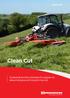 Clean Cut. Clean Cut. Szálastakarmány-betakarító gépek és takarmánykeverő-kiosztó kocsik. Moving agriculture ahead
