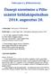 Tóth Lajos S. J. (Pilisvörösvár) augusztus 20. Kezdő ének: (a Szent vagy Uram énekeskönyv számozása szerint) 294/A