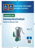 Szennyvízszivattyú. Használati útmutató Navodila za uporabo. Črpalka za umazano vodo. Magyar...02 Slovensko... 22