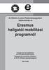 Erasmus hallgatói mobilitási programról