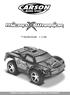 CARSON 1:32 MICRO X-WARRIOR 2WD/GHz 100% RTR