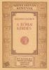 RÓMAI KÉRDÉS BALANYI GYÖRGY KŐNYVKIADÓJA IRTA SZENT ISTVAN-TÁRSULAT AZ APOSTOLI SZENTSZÉK. Bl,;OAPEST, KrGYESllD1Dl TANÁR