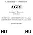 Committee / Commission AGRI. Meeting of / Réunion du 03/09/2014. BUDGETARY AMENDMENTS (2015 Procedure) AMENDEMENTS BUDGÉTAIRES (Procédure 2015)