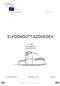 ELFOGADOTT SZÖVEGEK. II. rész május 10. csütörtöki ülés. Egyesülve a sokféleségben EURÓPAI PARLAMENT