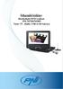 Felhasználói kézikönyv. Hordozható DVD Lejátszó PNI NS769/NS969 Tuner TV, Rádió, USB és SD kártya