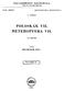 HETEROPTERA VII. POI~OSKÁK VII. MAGYARORSZÁG ÁLLATVILÁGA FAUNA HUNGARIAE BENEDEK PÁL. (43 áhrával) XVII. KÖTET HETE RO PTE RA, HOMOPTE RA IRT A