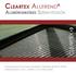 Cleartex Alutrend. Alumíniumsínes Szennyfogók. szennyfogó rendszerek különféle beltéri és kültéri járófelületekkel nagy-, közepes- és kis forgalomra