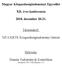 Magyar Közgazdaságtudományi Egyesület. XII. éves konferencia december Társrendező: MTA KRTK Közgazdaságtudományi Intézet.