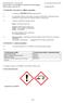 830/2015/EU és a1272/2008/eu rendeletek előírásai alapján. 1. SZAKASZ: A keverék és a vállalat azonosítása. 2. SZAKASZ: A veszély azonosítása 1/10
