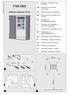 T100 DES. Software Release R1.20. Montage- und Bedienungsanleitung. Mounting and operating instructions. Notice de pose et d'utilisation