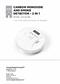 I CARBON MONOXIDE AND SMOKE DETECTOR - 2 IN MODEL ATC-EJ019 2 az 1-ben szen-monoxid- es f0stjelz6