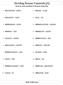 Dividing Roman Numerals (A) Answer each question in Roman numerals.