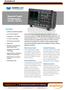 WaveJet Touch Oscilloscopes 350 MHz / 500 MHz