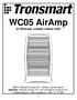 WC05 AirAmp. QI Wireless vezeték nélküli töltő