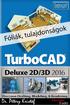TurboCAD Deluxe 2016 Fóliák, tulajdonságok