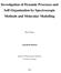 Investigation of Dynamic Processes and Self-Organization by Spectroscopic Methods and Molecular Modelling