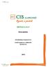 CIB PÉNZPIACI ALAP. Éves jelentés. CIB Befektetési Alapkezelő Zrt. Vezető forgalmazó, Letétkezelő: CIB Bank Zrt. 1/16