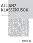 ALLIANZ KLASSZIKUSOK Általános Szerződési Feltételek és Ügyfél-tájékoztató