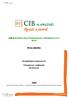 Éves jelentés. CIB Befektetési Alapkezelő Zrt. Főforgalmazó, Letétkezelő: CIB Bank Zrt.