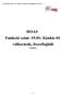 DOAS Funkció szint: 19.01; Kiadás 01 változások, összefoglaló