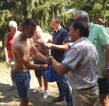 focistái lettek, a harmadik helyen pedig a Mátészalka Erősáram (3 pont)