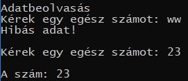 A C kód adatbeolvasási logikája! Értelmezzük a kódot lépésről lépésre!