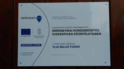 érdekében, hogy a település vonzóvá váljon a vállalkozások számára. Ez érthető, mivel a település lélekszáma párhuzamosan növekszik az ide bejelentett vállalkozások számával.