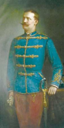 SZEPESHÁZY BERTALAN huszár őrnagy Eperjes 1858 - Eperjes 1889 Ismeretlen, magántulajdon, vászon, olaj Nemes Szepesházy