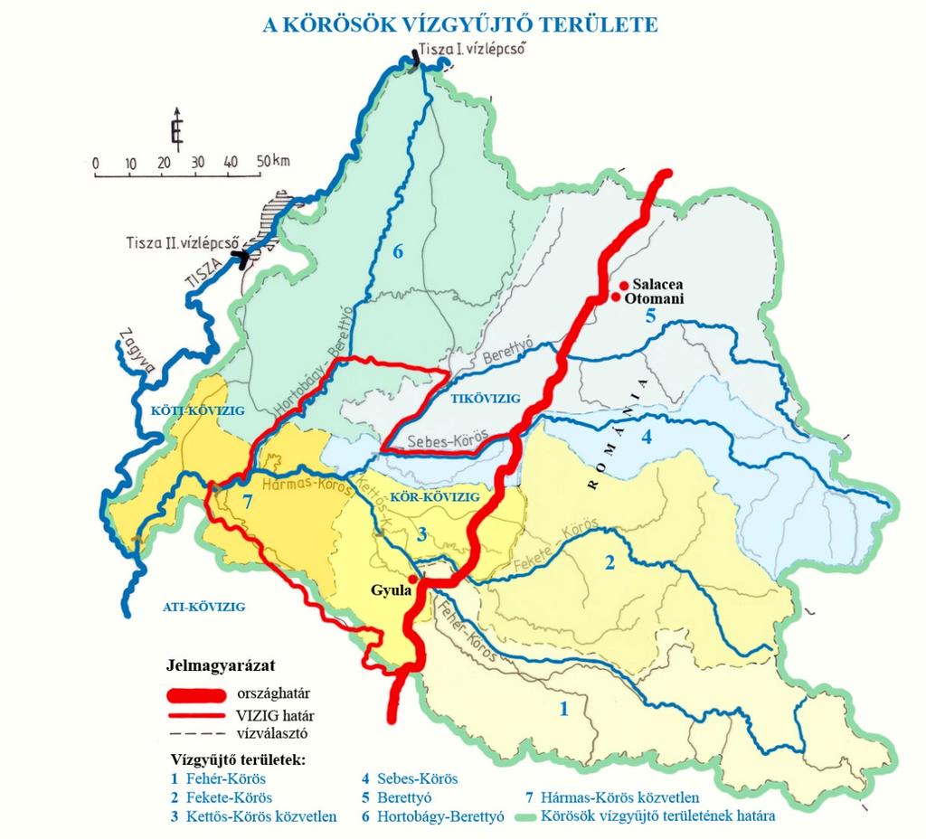 Általános adatok Vezető partner: KÖVIZIG Magyarország, Békés megye, Gyula Projekt Partner: Érszalacs Község Önkormányzata, Románia