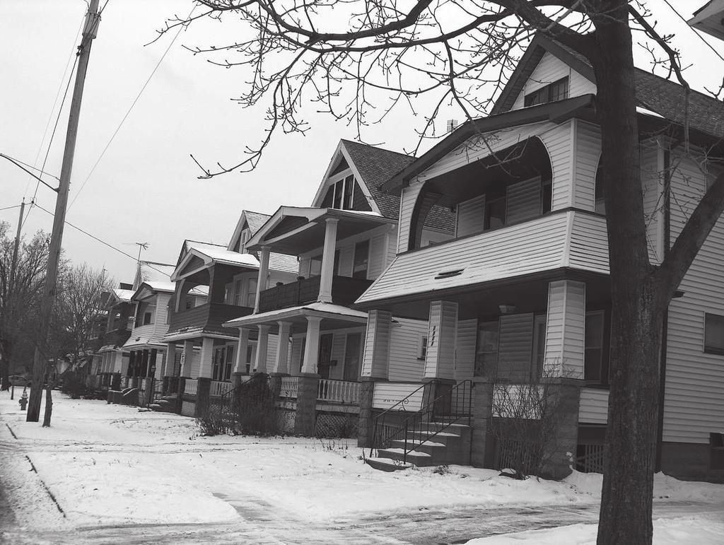 Appointment és spontán terepszituáció 2. kép Az egykori magyar negyed, Buckeye Road környéke. Cleveland (OH) 2009. Balogh Balázs felvétele azokat a döntő többségükben politikai okokból a II.