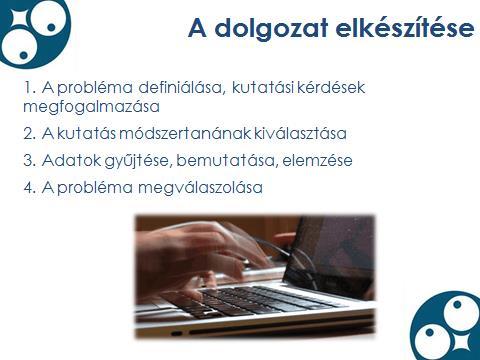 Erre azért van szükség, mert ez a szakirodalmi áttekintés adja majd meg a munkád alapját és ez alapján fogsz tudni feltenni olyan kérdéseket,